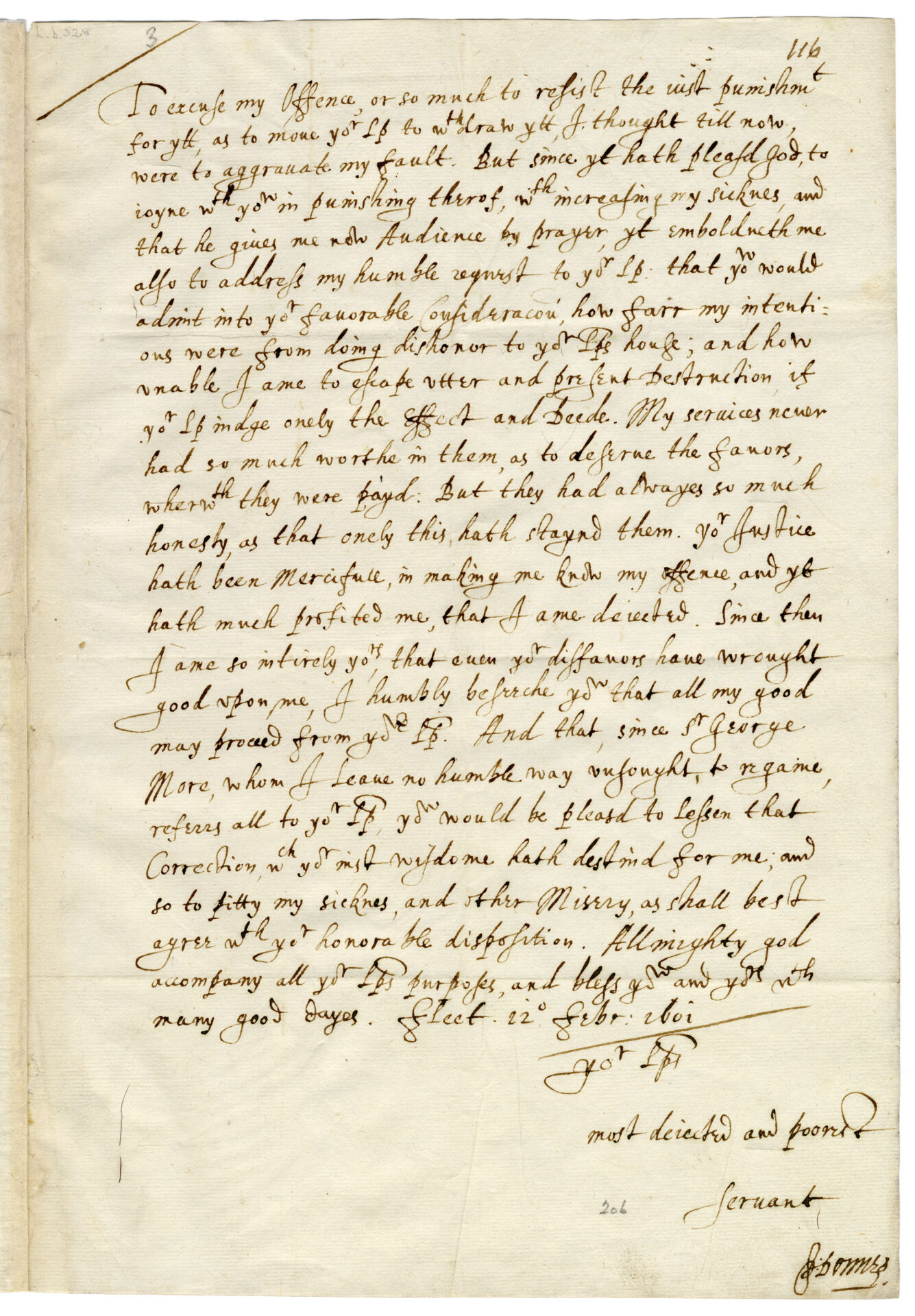John Donne letter